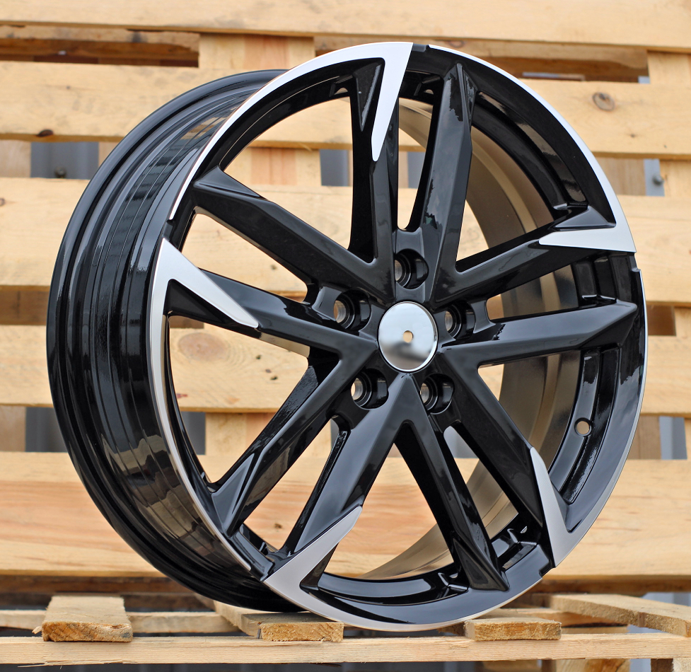 Diski R18 5x114.3 J7 ET50 RACINGLINE SF501 TOYOTA Black Polished (HYBRID FORGED)