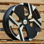 Diski R17 4×108 J6.5 ET32 RACINGLINE YF6148 PEUGEOT Black Polished Half Matt (Hybrid Forged)
