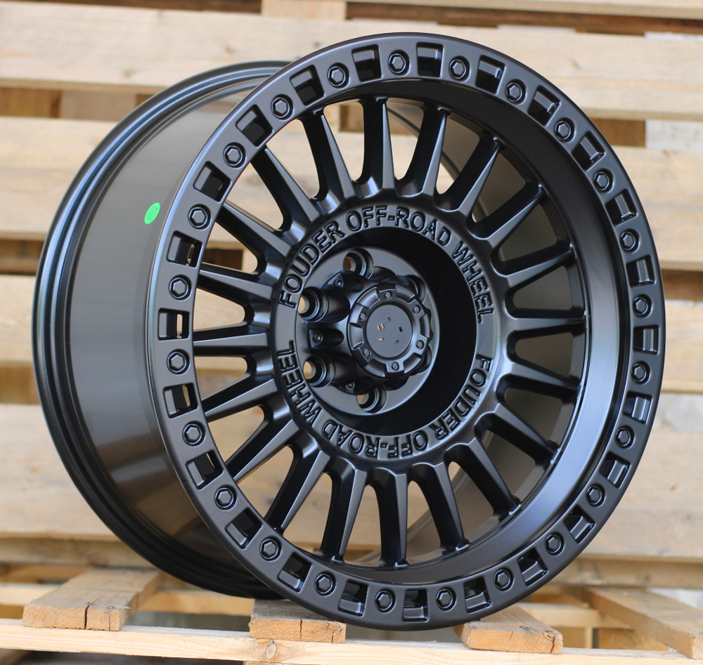Diski R18 6x139.7 J9 ET RACINGLINE JT222 4X4 Black Matt