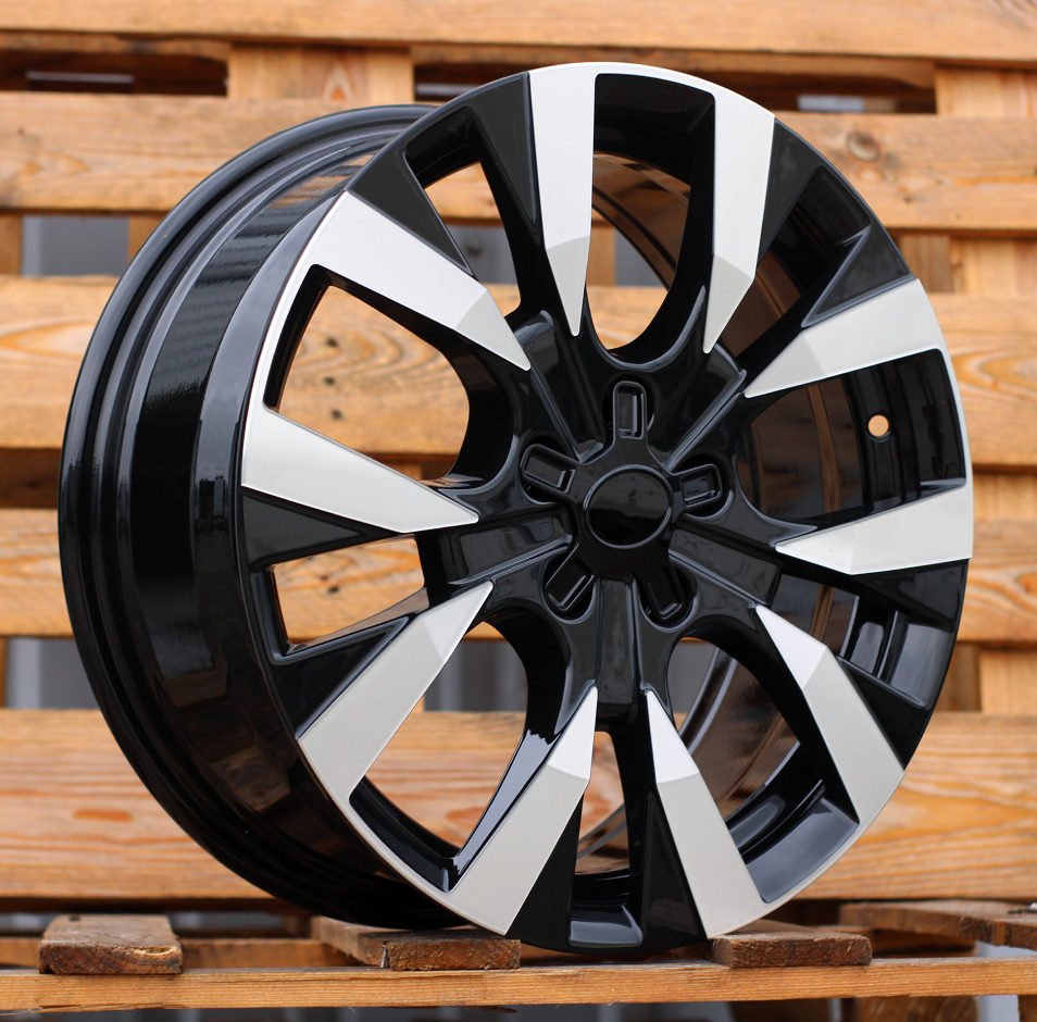 Diski R17 5x108 J7 ET45 RACINGLINE Y1248 CITROEN Black Polished