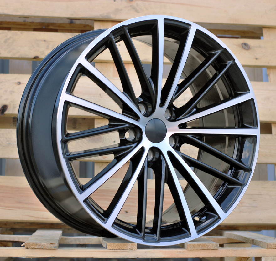 Diski R19 5x112 J9 ET44 RACINGLINE H3071F BMW Black Polished (Rear+Front) (Hybrid Forged)