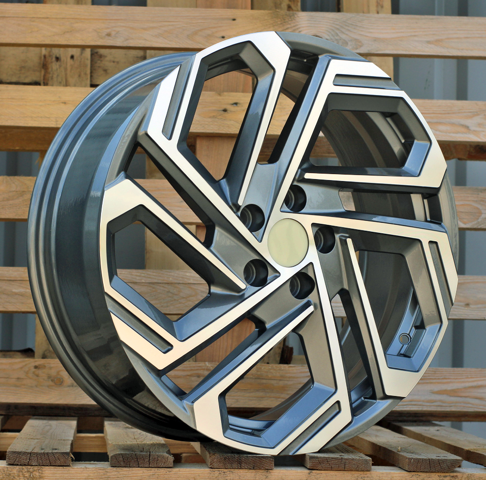 Diski R18 5x114.3 J7.5 ET51 RACINGLINE FBX345 HYUNDAI Grey Polished (HYBRID FORGED)