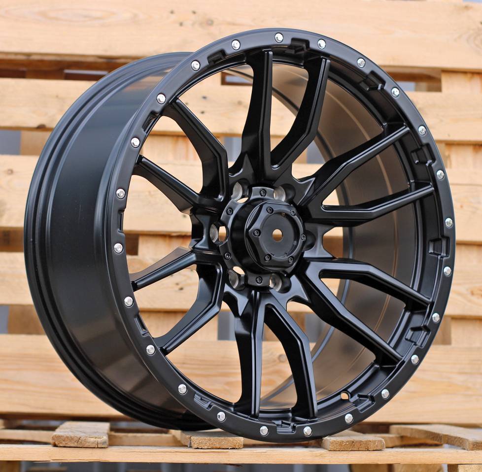 Diski R18 6x139.7 J9 ET10 RACINGLINE I6098 4X4 Black Half Matt