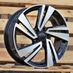 Diski R18 5×100 J7 ET39 RACINGLINE 3S1282 VW Black Polished