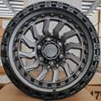 Diski R17 6×139.7 J9 ET RACINGLINE H973D 4X4 Black Matt