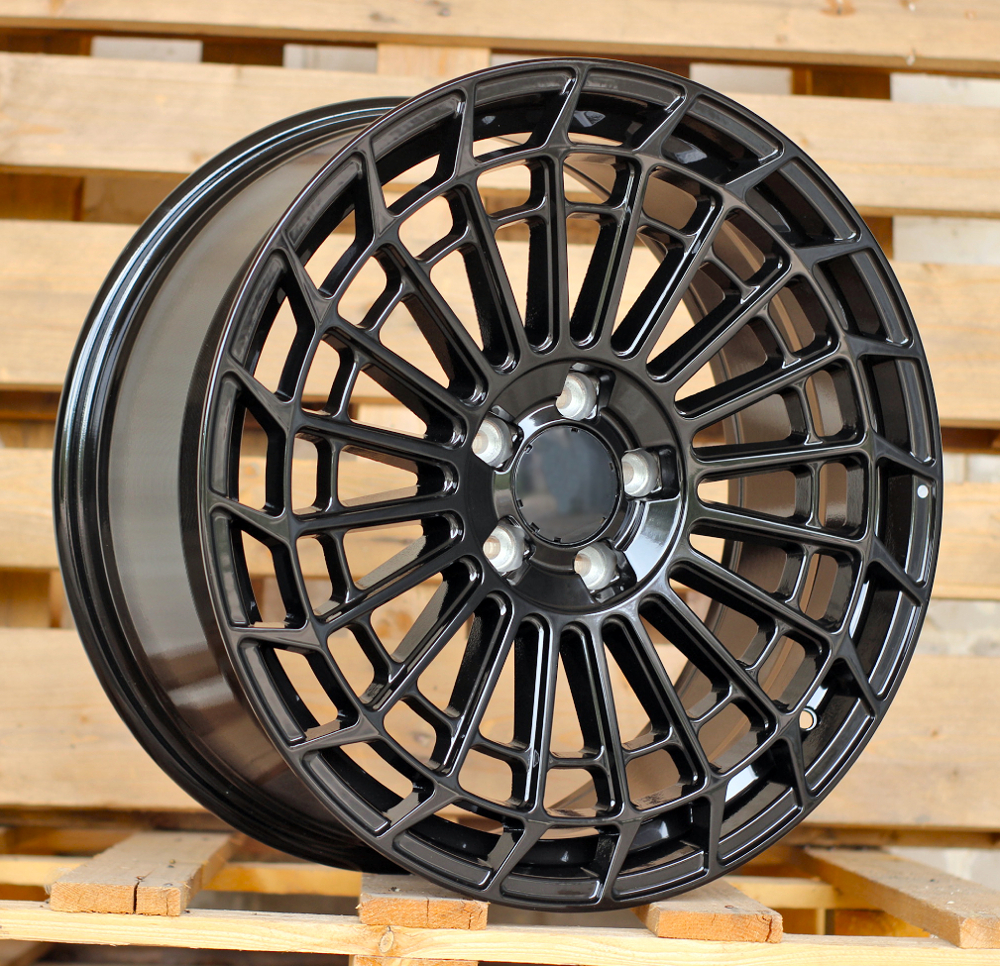 Diski R19 5x112 J8.5 ET36 RACINGLINE H3140F MERCEDES Black (Rear+Front) (Hybrid Forged)