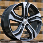 Diski R18 5×108 J8 ET42 RACINGLINE Y0143 VOLVO Black Polished (Hybrid Forged)