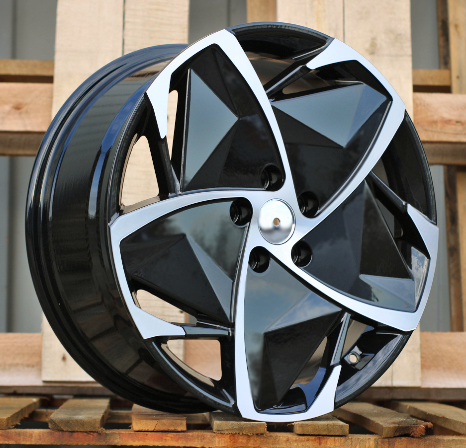 Diski R19 5x114.3 J8 ET50 RACINGLINE A5901 HYUNDAI Black Polished
