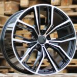 Diski R20 5×112 J10.5 ET40 RACINGLINE H5059 BMW Black Polished (Rear+Front)