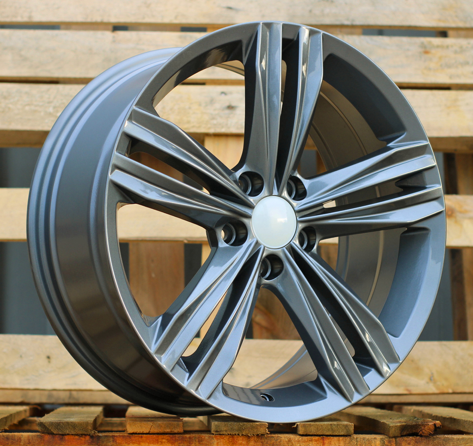 Diski R18 5x112 J8 ET41 RACINGLINE B5293 VW Gun Metal