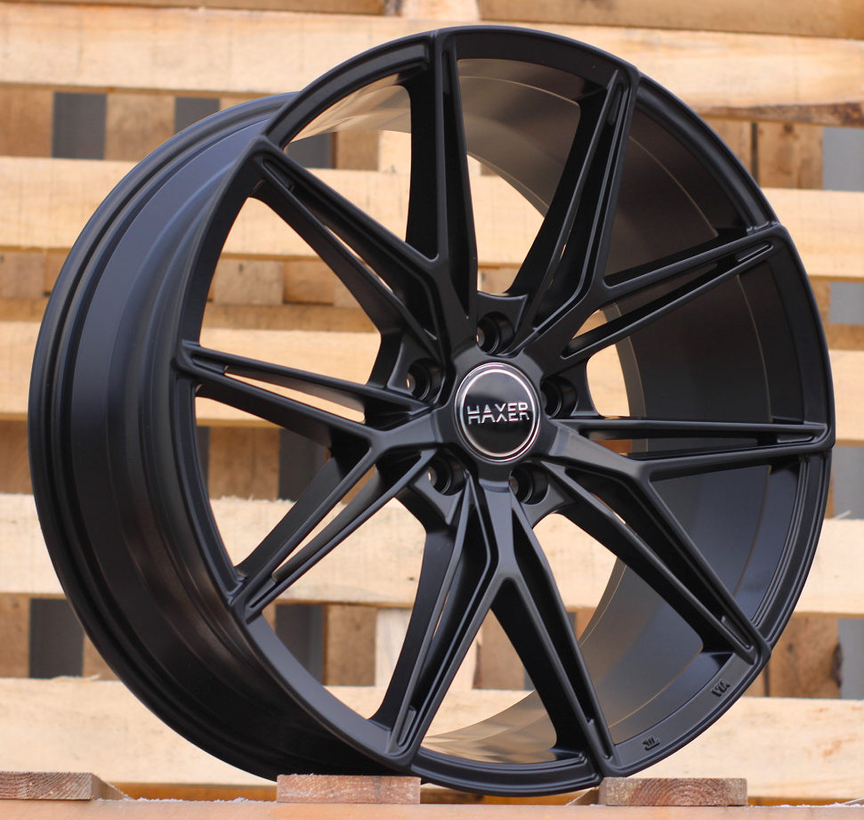 Diski R19 5x108 J8.5 ET40 HAXER HX043 Black Half Matt