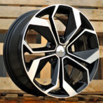 Diski R18 5×114.3 J7.5 ET46 RACINGLINE B5168 RENAULT Black Polished