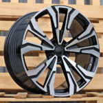 Diski R22 5×112 J10.5 ET43 RACINGLINE FBX307 BMW Black Polished (Rear+Front) (Hybrid Forged)