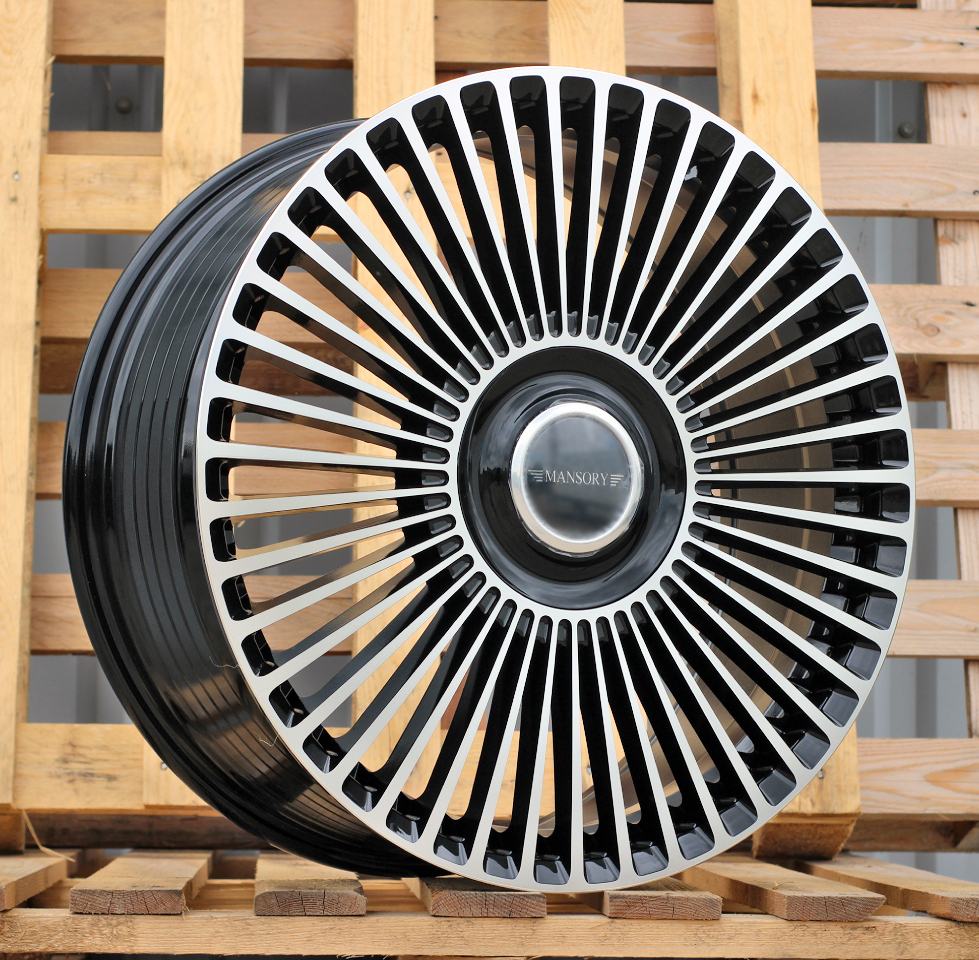 Diski R21 5x150 J8.5 ET50 RACINGLINE F3039 4X4 Black Polished