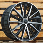 Diski R17 5×114.3 J7 ET45 RACINGLINE B5809 Black Polished