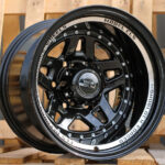 Diski R15 6×139.7 J10 ETM44 RACINGLINE BK936 4X4 Black Polished