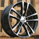 Diski R17 5×120 J8 ET34 RACINGLINE B5229 BMW Black Polished