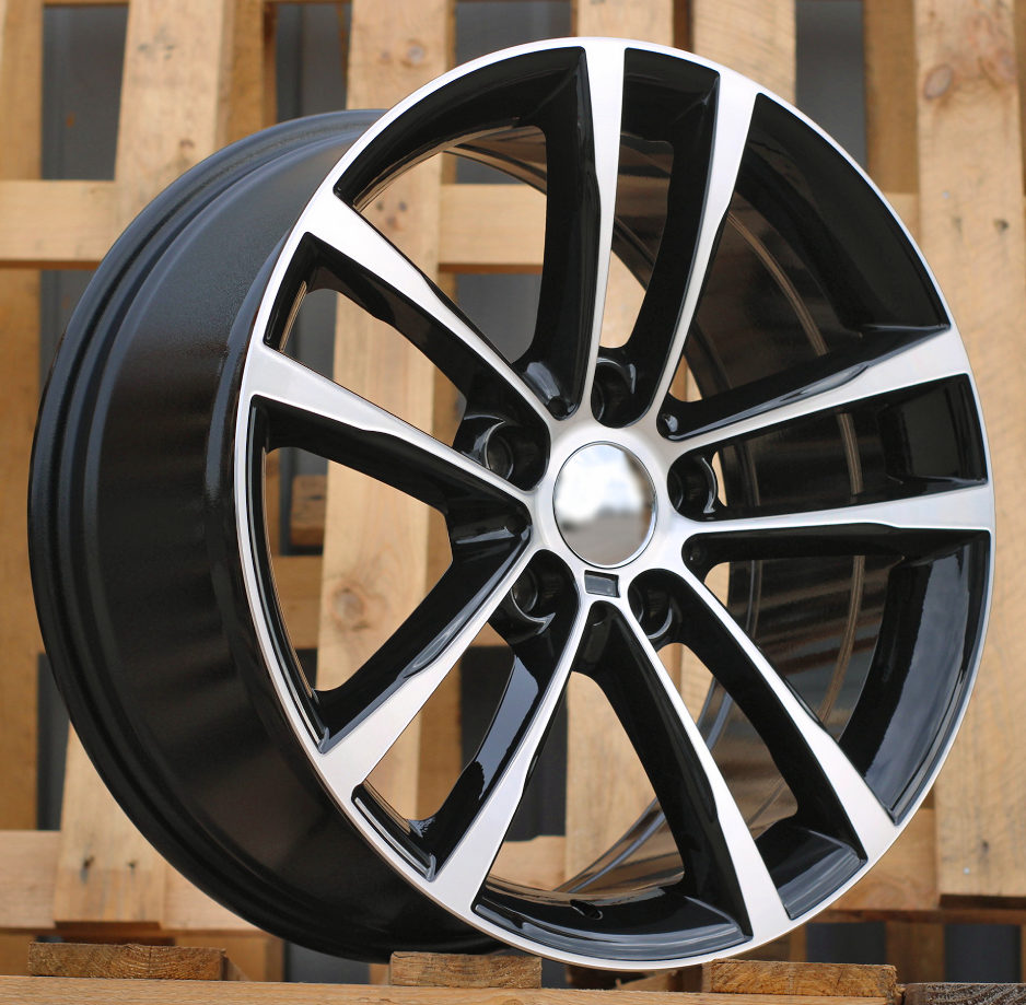 Diski R17 5x120 J8 ET34 RACINGLINE B5229 BMW Black Polished