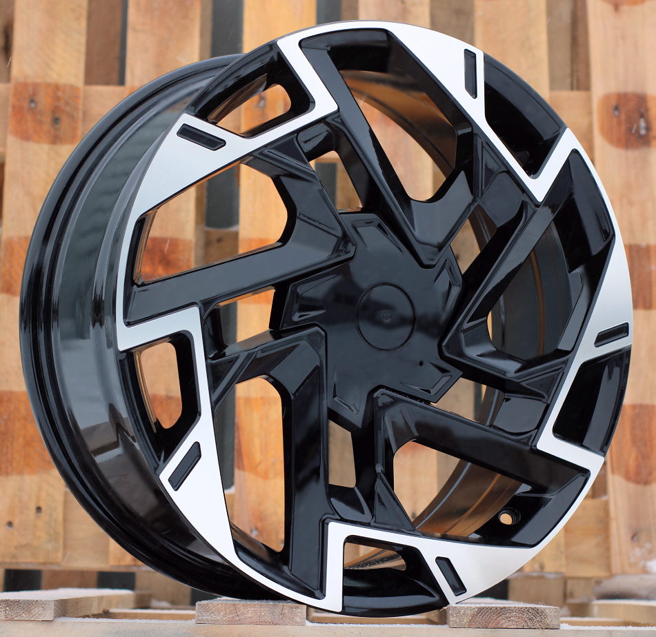 Diski R19 5x114.3 J7.5 ET51 RACINGLINE B1927 KIA Black Polished