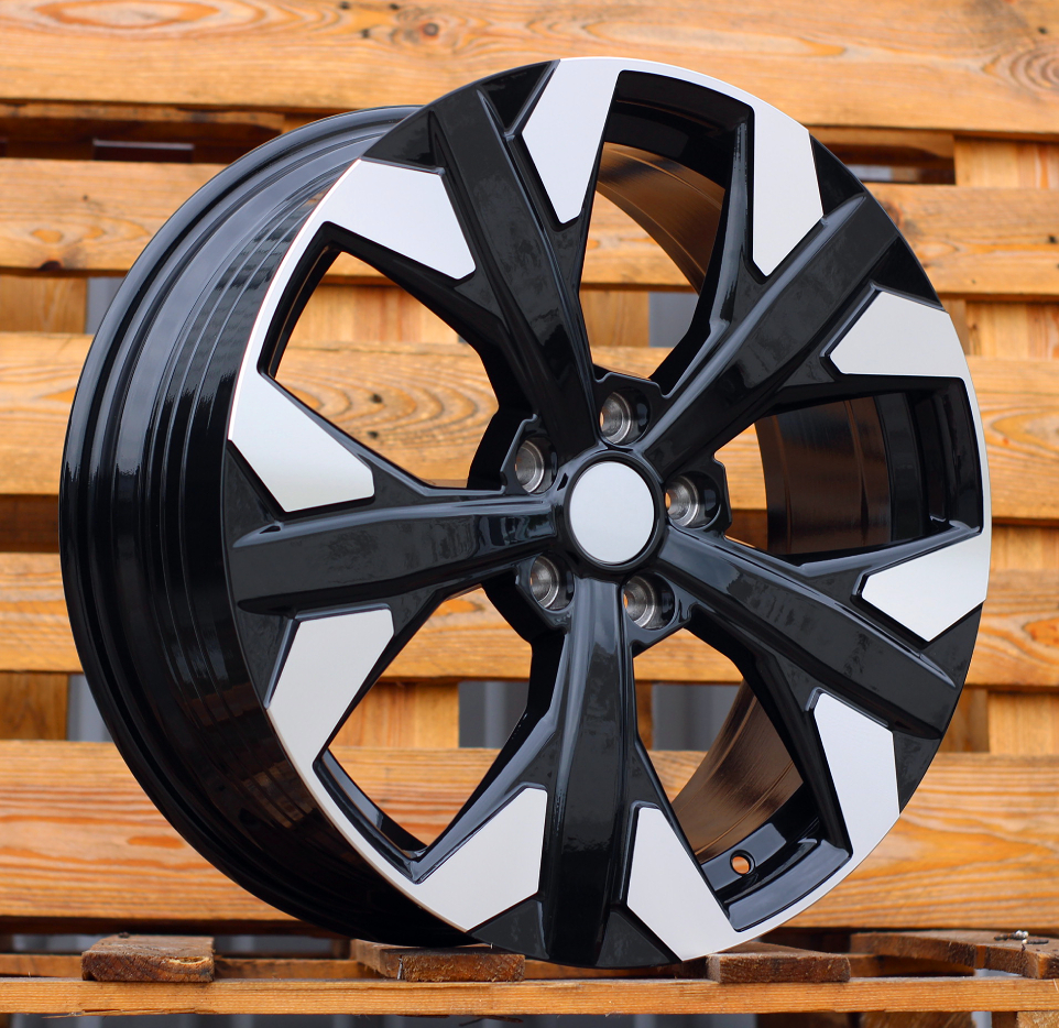 Diski R19 5x114.3 J7.5 ET51 RACINGLINE YF5699 KIA Black Polished (Hybrid Forged)