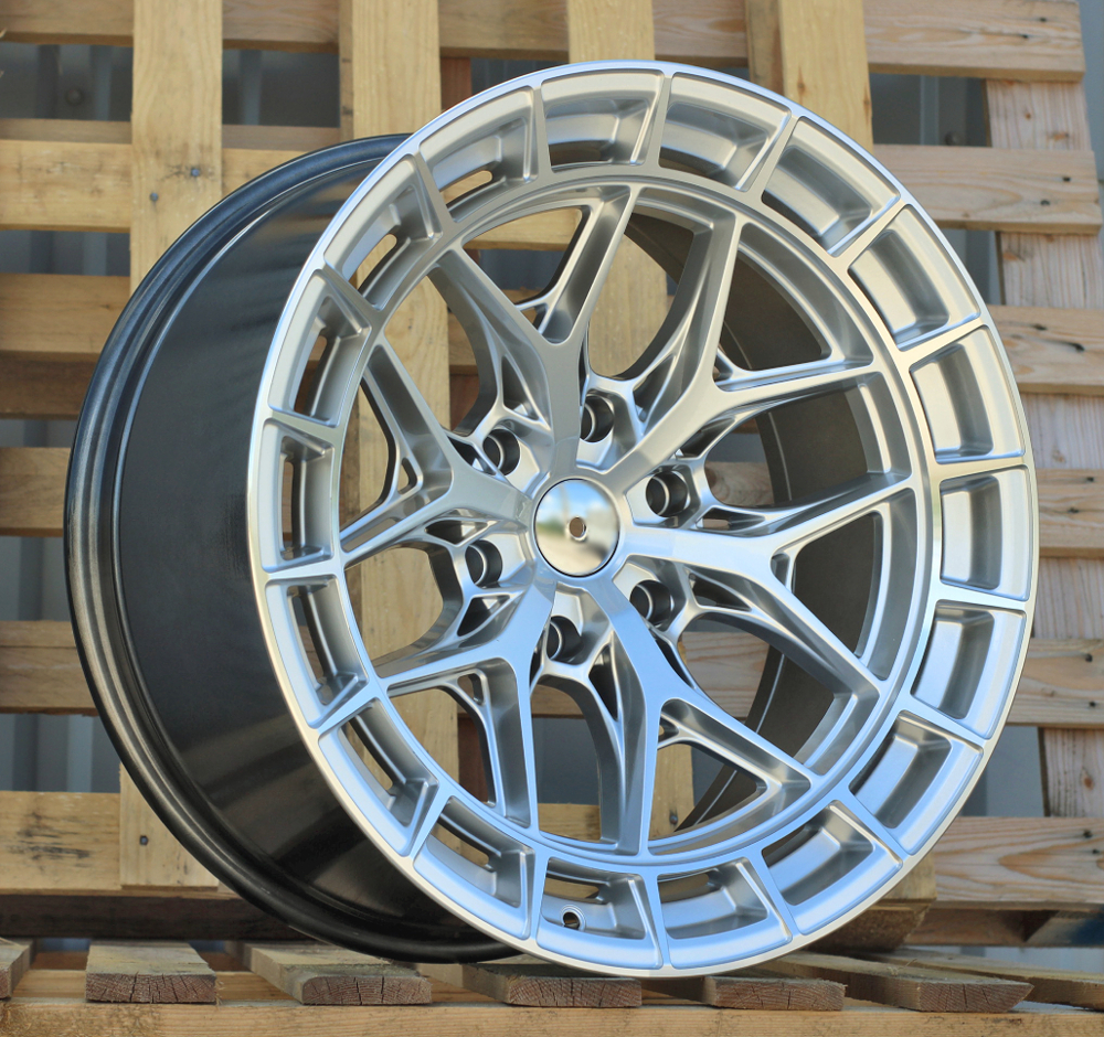 Diski R20 6x139.7 J10 ETM10 RACINGLINE D1986 4X4 Silver Shining +Polished Lip