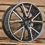 Diski R21 5×130 J9.5 ET61 RACINGLINE CQRGW1058 PORCHE Black Polished (Rear+Front)
