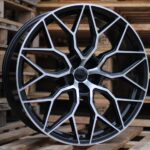 Diski R23 5×112 J10.5 ET25 RACINGLINE B1604 Black Polished