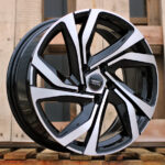 Diski R17 5×114.3 J7 ET43 RACINGLINE B5762 RENAULT Black Polished