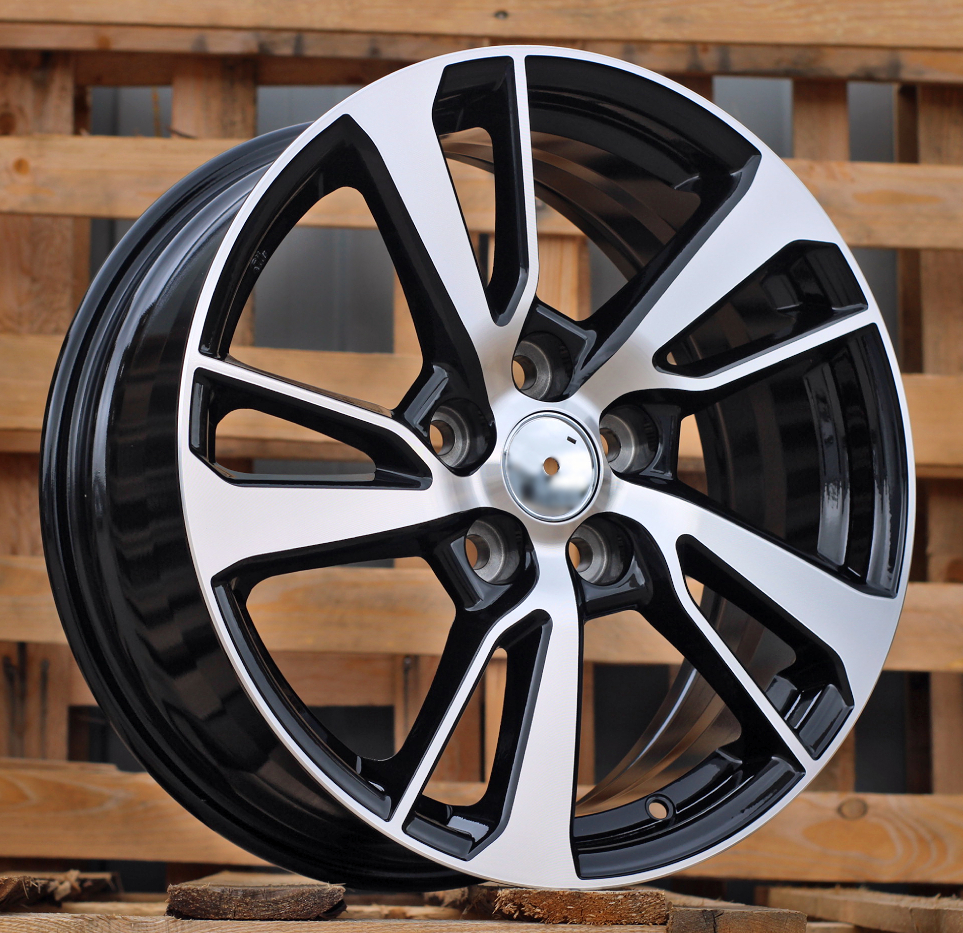 Diski R17 5x114.3 J7 ET35 RACINGLINE I5300 TOYOTA Black Polished