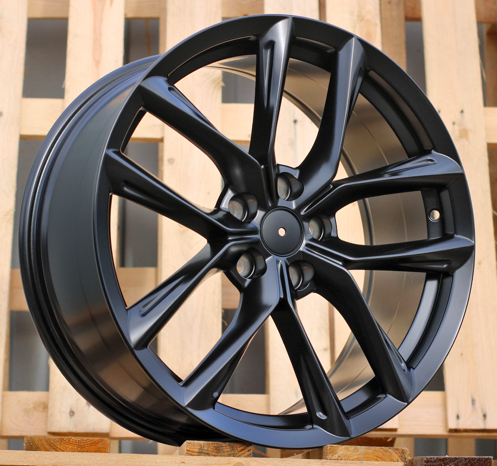 Diski R20 5x114.3 J9.5 ET35 RACINGLINE I5552 TESLA Black Half Matt