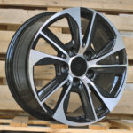 Diski R18 5×150 J8 ET45 RACINGLINE B1611 TOYOTA Black Polished (HYBRID FORGED)