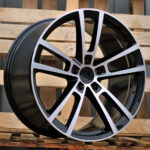Diski R22 5×130 J10 ET48 RACINGLINE I3081F PORCHE Black Polished (Rear+Front) (Hybrid Forged)