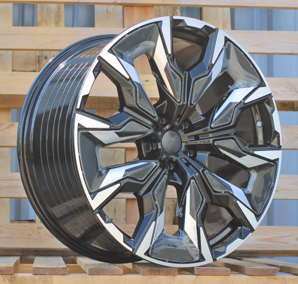 Diski R20 5x112 J10 ET46 RACINGLINE A5915 BMW Black Polished (Rear+Front)