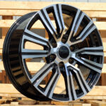 Diski R22 5×150 J9 ET45 RACINGLINE B1754 4X4 Black Polished