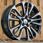 Diski R17 5×114.3 J7 ET43 RACINGLINE Y0057 RENAULT Black Polished