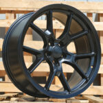 Diski R20 5×115 J10.5 ET15 RACINGLINE B1742 Black Half Matt (Rear+Front)