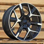 Diski R18 5×112 J8 ET40 CUPRA YF6147 Black Polished Half Matt (HYBRID FORGED)