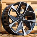 Diski R20 5×112 J8 ET45 RACINGLINE I5638 SKODA Black Polished