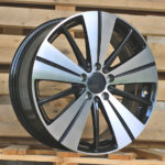 Diski R18 5×112 J7.5 ET52 RACINGLINE H3298F MERCEDES Black Polished (HYBRID FORGED)