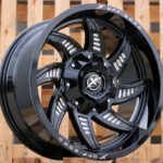 Diski R20 5×127 J10 ETM12 RACINGLINE L1449 4X4 Black (Milling)