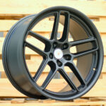 Diski R20 5×115 J10.5 ET15 DODGE A5897 Black Half Matt (Rear+Front)