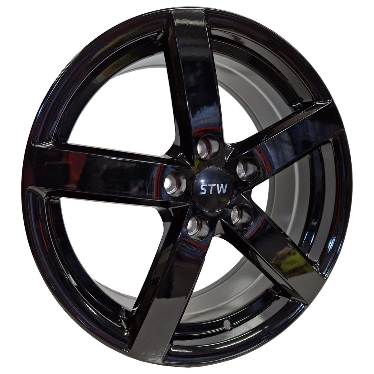 Diski R17 5x114.3 J7 ET50 STW City Gloss Black