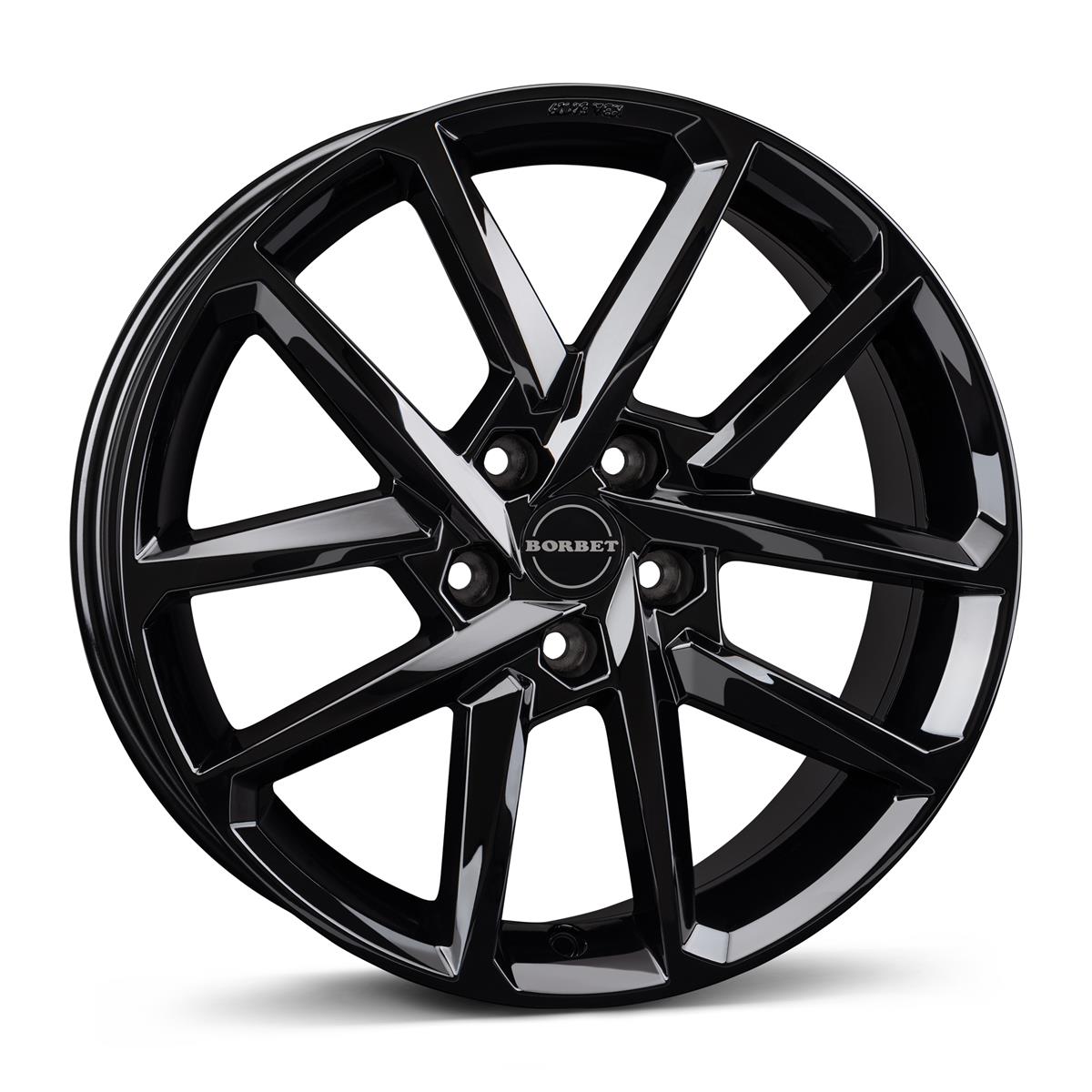 Diski R17 5x112 J6.5 ET39 Borbet N black glossy