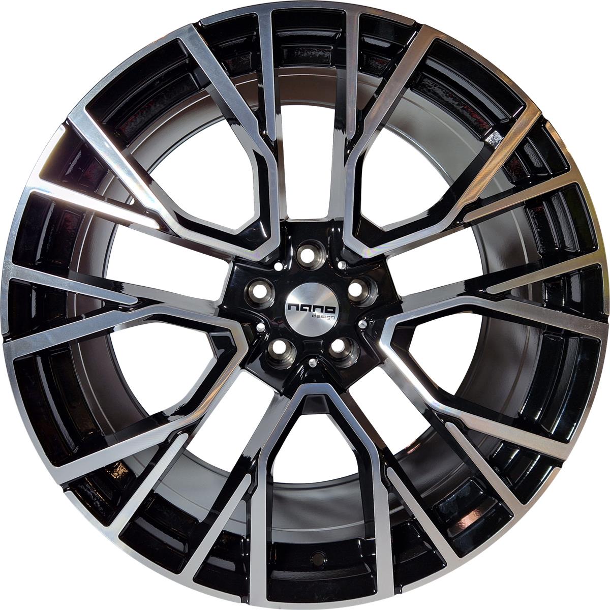 Diski R21 5x112 J10.5 ET43 Nano 5769 Glossy Black Polished