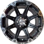 Diski R18 5×120 J8.5 ET20 Nano BK717 Matt Black polished