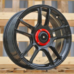 Diski R17 10×100/112 J7.5 ET40 RACINGLINE F7826 Black (Hybrid Forged)