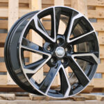 Diski R15 5×114.3 J6.5 ET40 RACINGLINE B5463 TOYOTA Black Polished