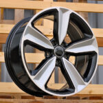 Diski R20 5×112 J9 ET31 RACINGLINE A5470 AUDI Black Polished