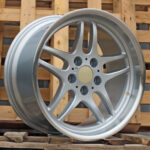 Diski R17 5×120 J8 ET13 RACINGLINE FBX121 BMW Silver +Polished Lip (Rear+Front) (Hybrid Forged)
