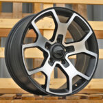 Diski R18 5×127 J8 ET35 RACINGLINE FBX372 JEEP Black Polished Half Matt (Hybrid Forged)